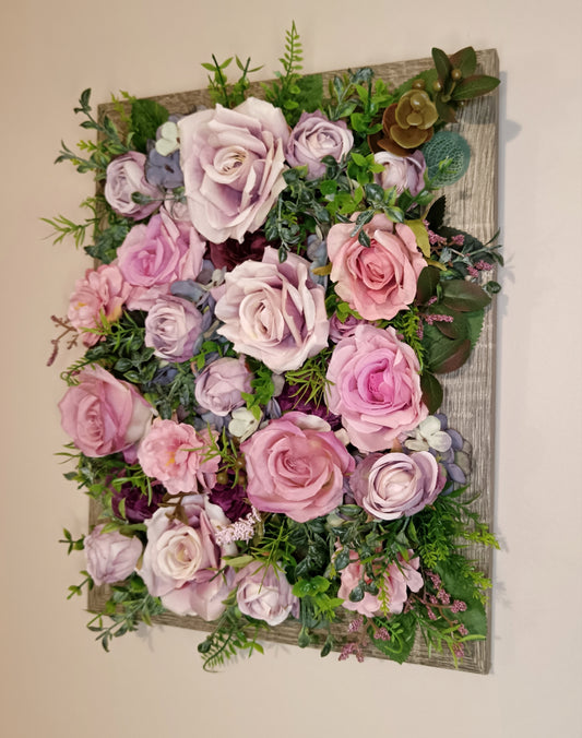 Artificial flower frame F1